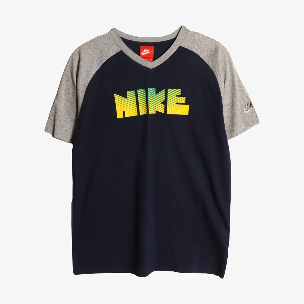 NIKE- 나이키 코튼 폴리 프린팅 티셔츠 - 75