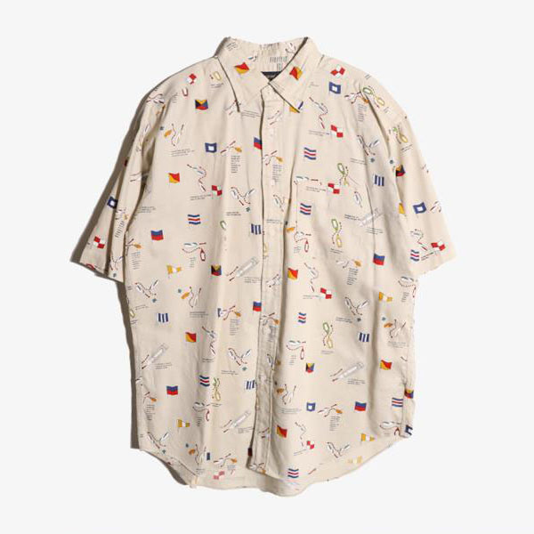 BLANGRAYISH -  코튼 패턴 셔츠   Man L