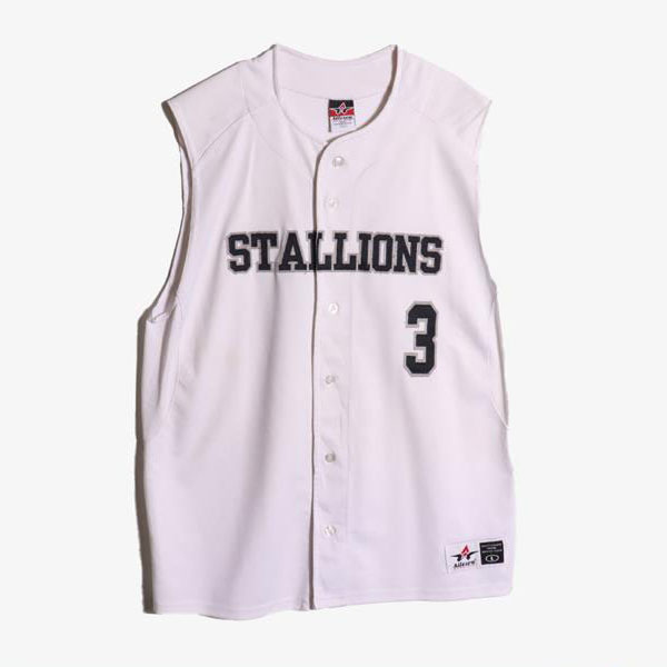 ALLESON -  폴리 슬리브리스 스포츠 티셔츠   Man L