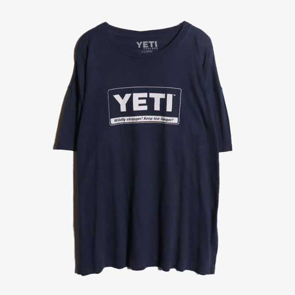 YETI -  코튼 라운드 티셔츠   Man XL