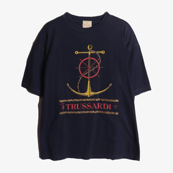 TRUSSARDI - 트루사르디 코튼 라운드 티셔츠   Man L