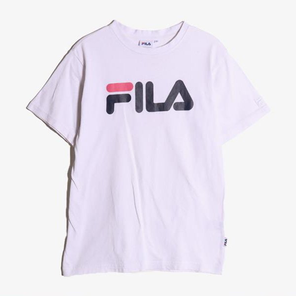 FILA - 휠라 코튼 라운드 티셔츠   Women FREE