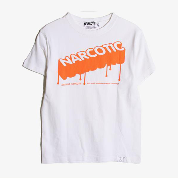 NARCOTIC -  코튼 라운드 티셔츠   Man XS