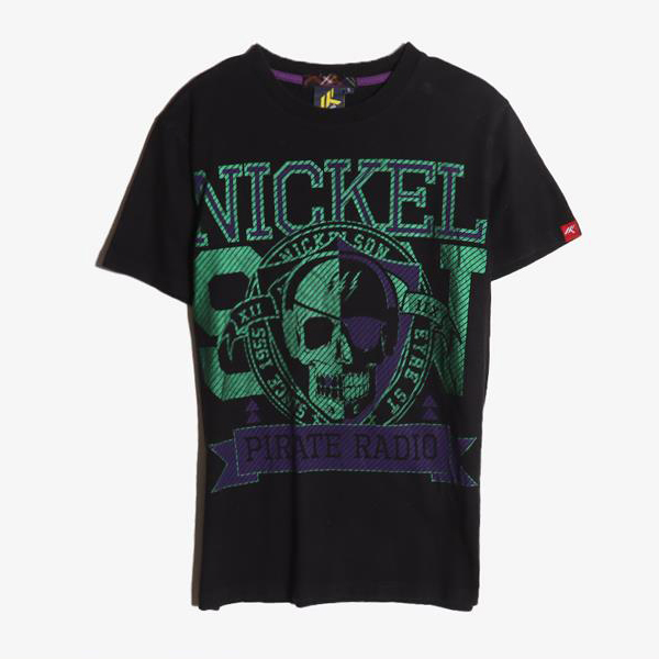 MICKEL SON -  코튼 라운드 티셔츠   Man S
