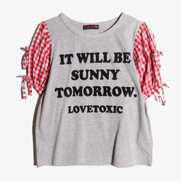 LOVETOXIC -  코튼 폴리 라운드 티셔츠   Women M