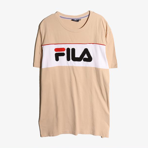 FILA - 휠라 코튼 티셔츠   Man 3XL