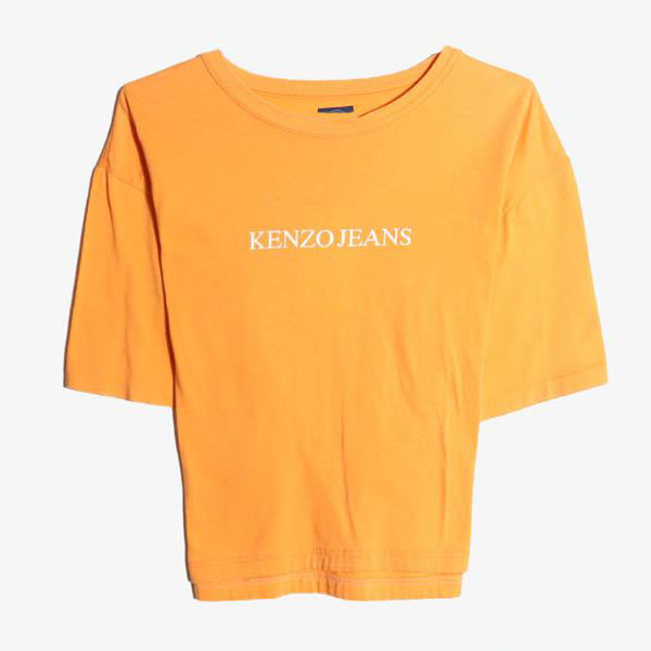 KENZO (V) - 겐조 코튼 폴리 라운드 티셔츠   Women FREE