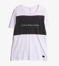 CALVIN KLEIN JEANS - 캘빈클라인 진스 코튼 티셔츠   Man M