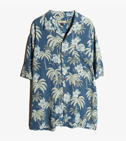 TOMMY BAHAMA -  실크 100% 하와이안 셔츠   Man XL