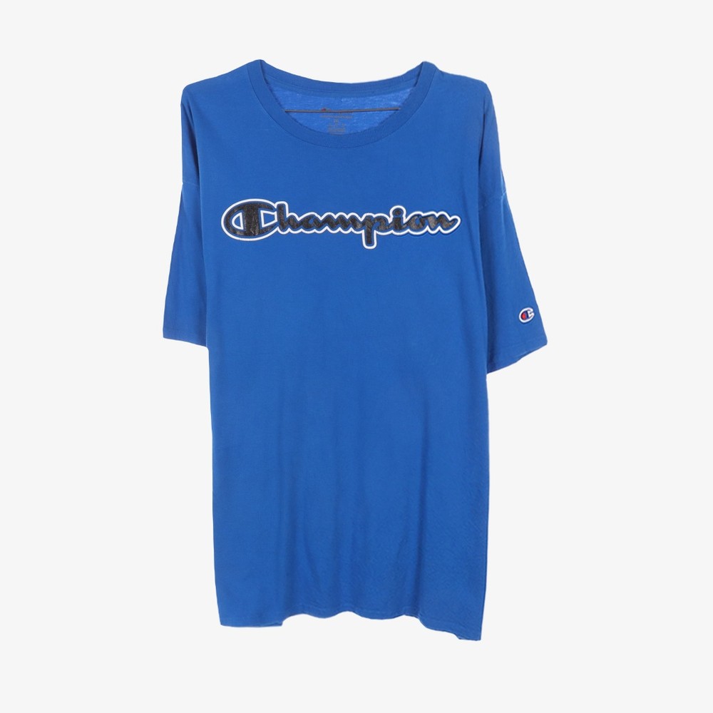 CHAMPION- 챔피온 프린팅 티셔츠 - XL