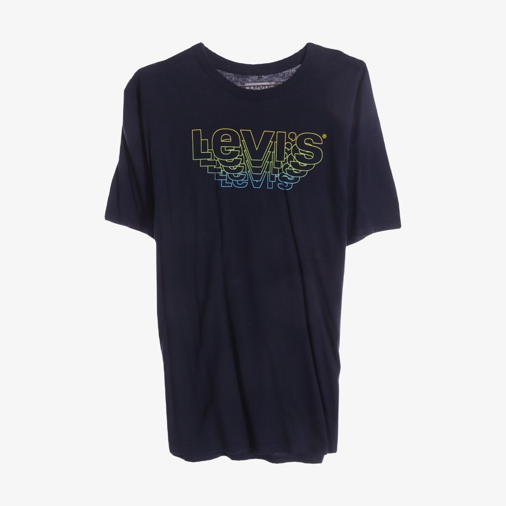 LEVIS- 리바이스 코튼 100% 프린팅 티셔츠 - XL