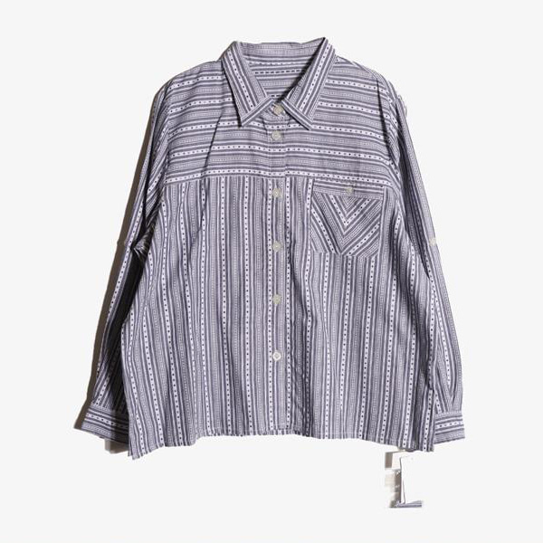JPN -  코튼 패턴 셔츠 (새 제품)  Women 3L