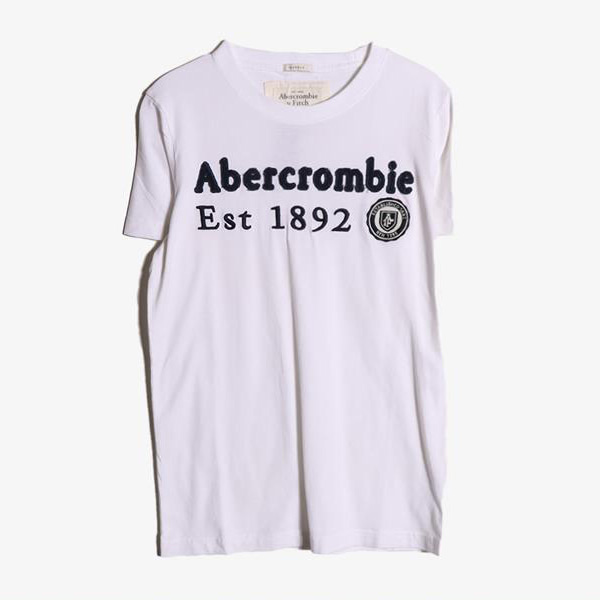 ABERCROMBIE&amp;FITCH - 아베크롬비엔피치 코튼 라우늗 티셔츠 (새 제품)  Women S