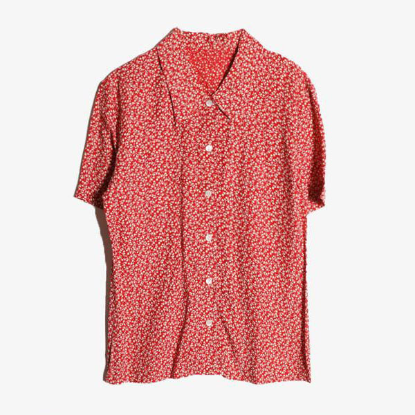 OXFORD TRADITIONAL -  레이온 패턴 셔츠   Women M
