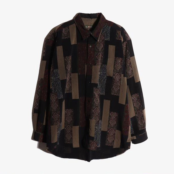 RECOGNIZE -  폴리 레이온 패턴 셔츠   Man L