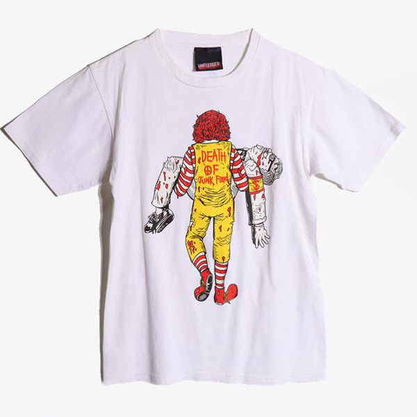 UNFLEDGED -  코튼 라운드 티셔츠   Man M
