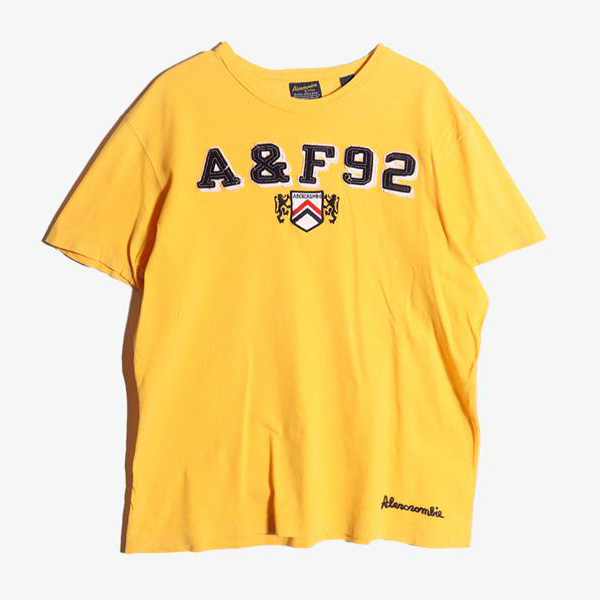 ABERCORMBIE&amp;FITCH - 아베크롬비엔피치 코튼 라운드 티셔츠   Man L