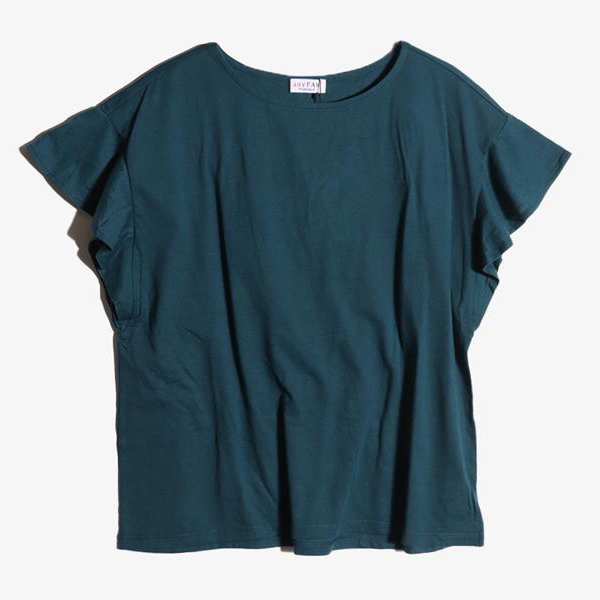 ANY FAM -  코튼 폴리 라운드 티셔츠 (새 제품)  Women L