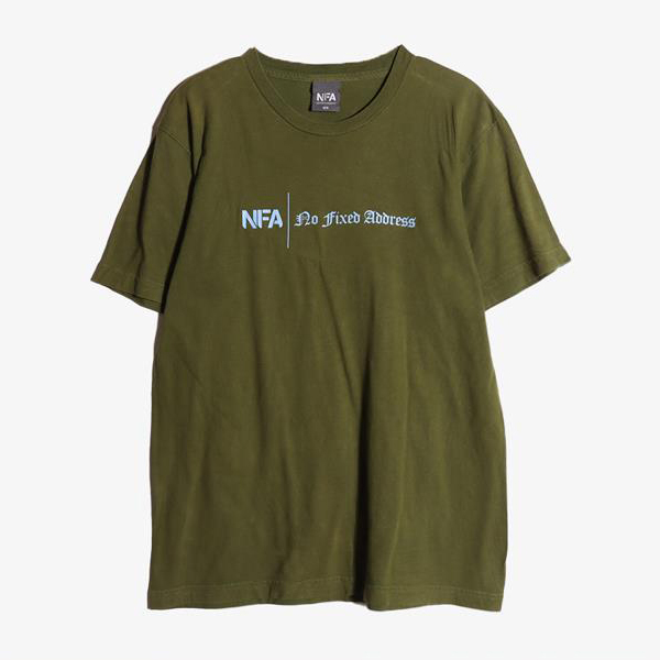 NFA -  코튼 라운드 티셔츠   Made In Canada  Man M