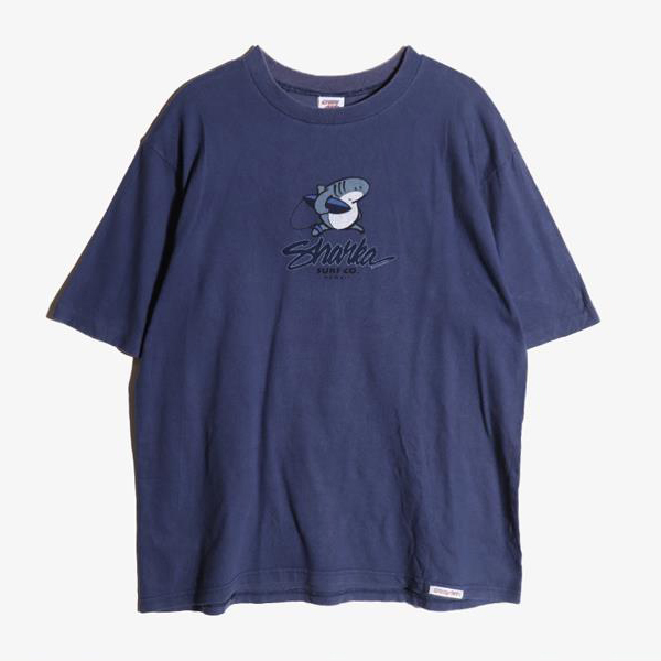 CRAZY SHIRTS -  코튼 라운드 티셔츠   Made In Usa  Man M