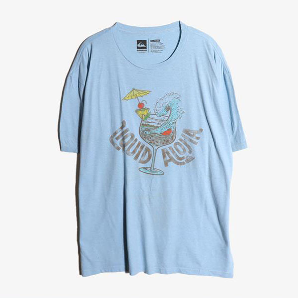 QUIKSILVER - 퀵실버 코튼 폴리 티셔츠   Man XL