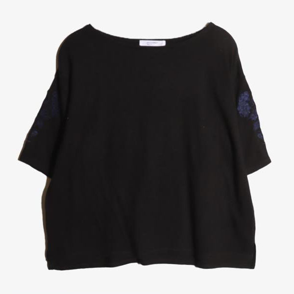 BACK NUMBER - 백넘버 코튼 폴리 티셔츠   Women M