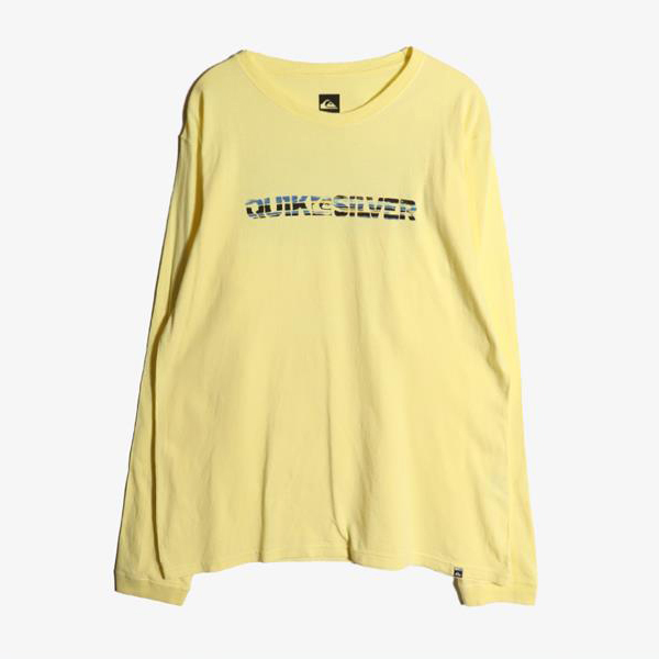 QUIKSILVER - 퀵실버 코튼 롱 슬리브 티셔츠   Man XL