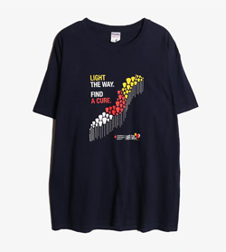 JERZEES -  코튼 라운드 티셔츠   Man L
